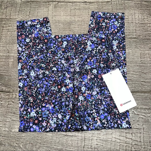 lululemon Align™ High-Rise Crop 21" FLBM FLOWER BURST MULTI - Picture 2 of 7